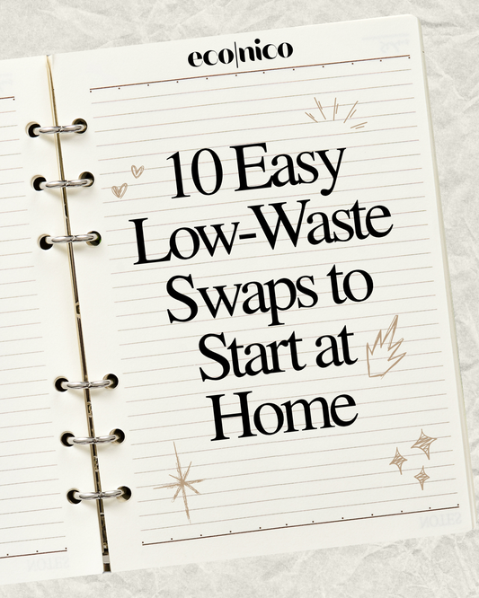 10 Easy Low-Waste Swaps to Start at Home