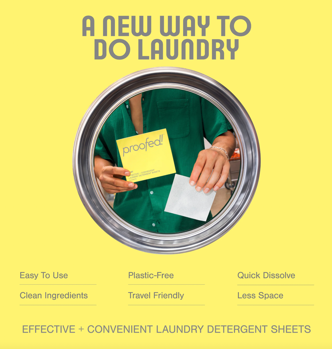 Laundry Detergent Sheets