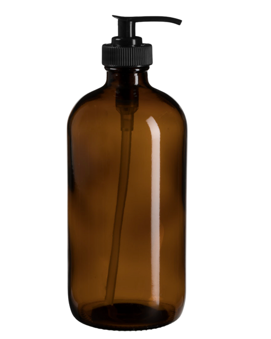 Amber Glass Bottle